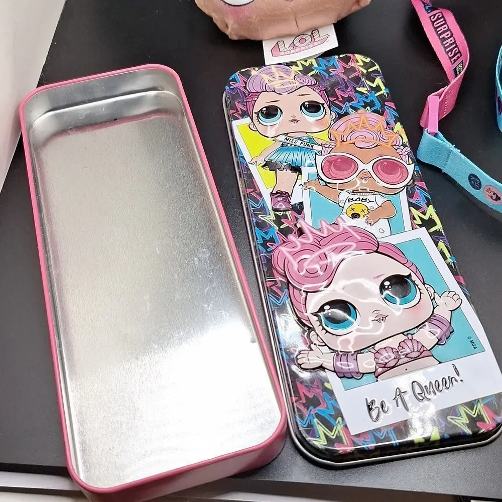 LOL SURPRISE bundle pencil case change purse lanyard vibb pass